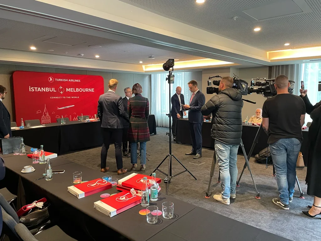 Turkish Airlines Inaugural Melbourne Flight Launch