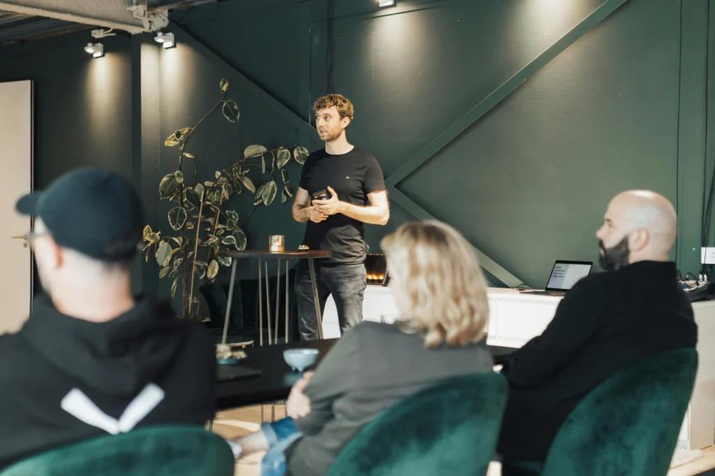 Corporate event stage design