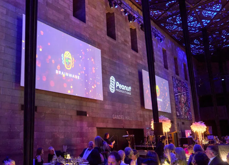 Brainwave Event Partner Peanut Productions for 5th Consecutive Year - Brainwave Australia Marks 30th Anniversary with $206,000 Raised at Great Gatsby Gala
